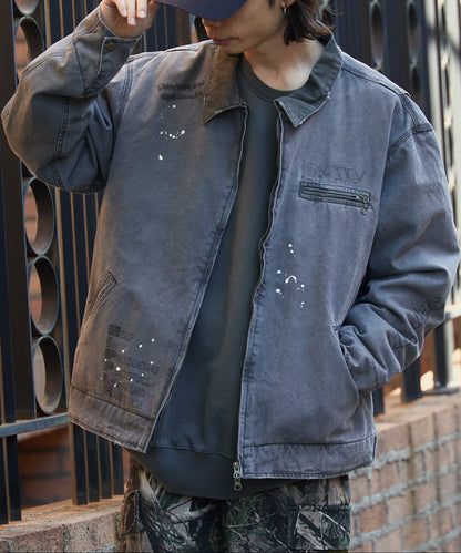 Liberaiders / GARMENT DYED WORK JACKET