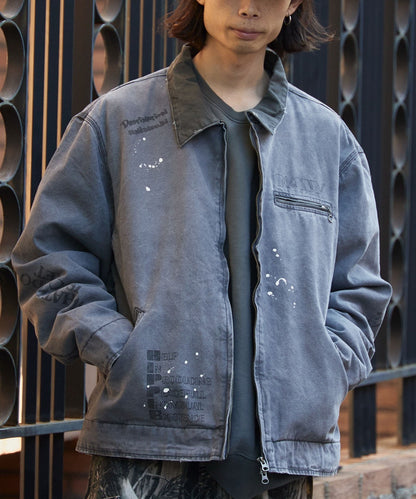 Liberaiders / GARMENT DYED WORK JACKET
