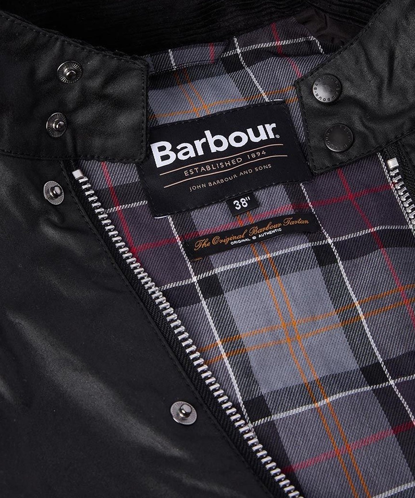 Barbour / blouson transport wax jacket