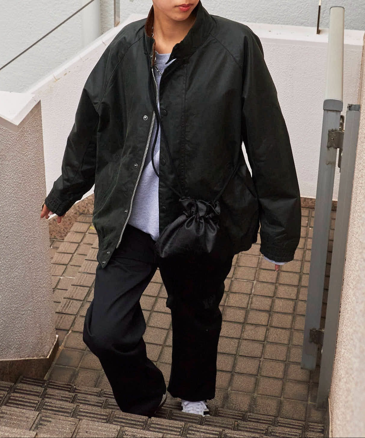 Barbour / blouson transport wax jacket