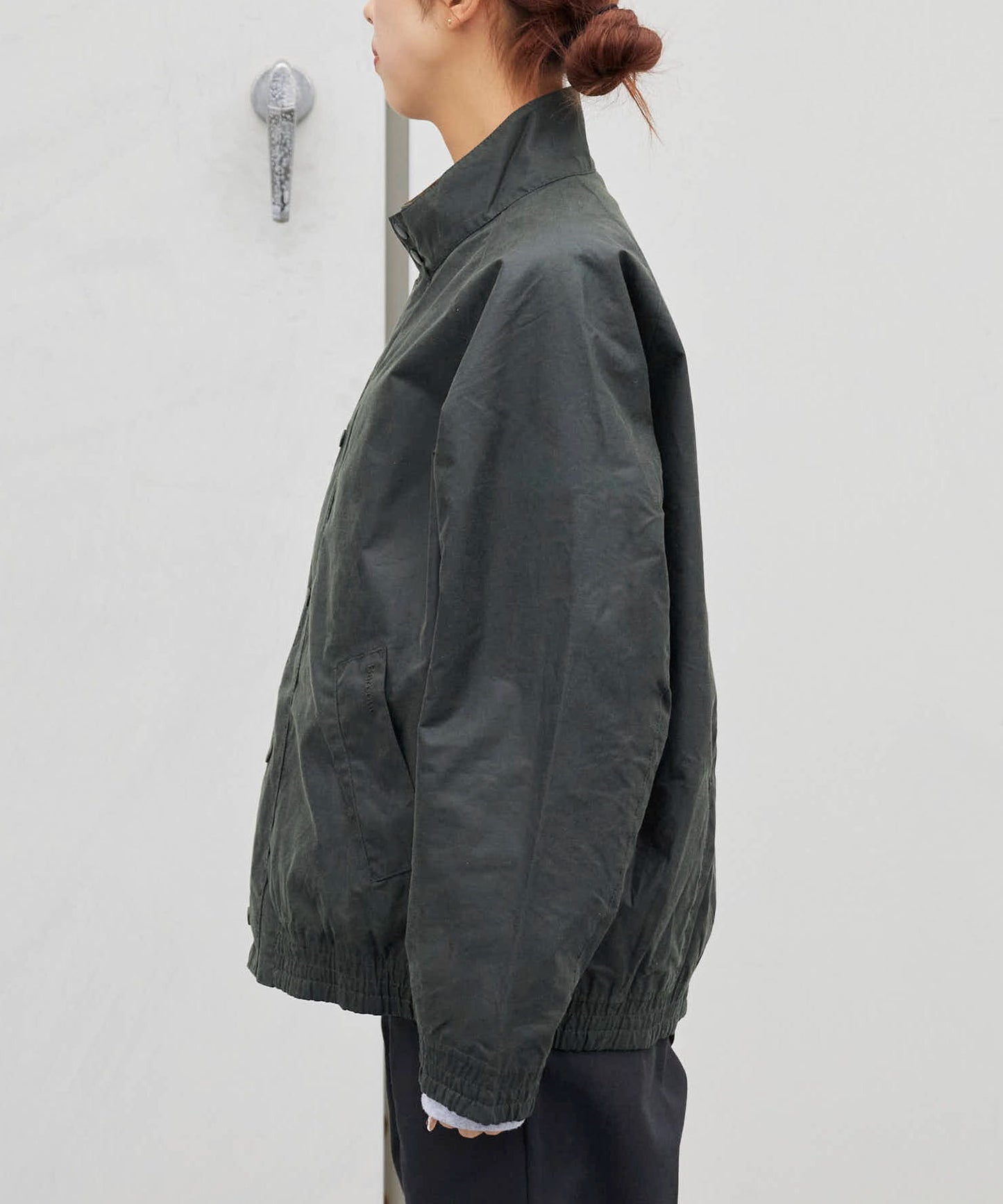 Barbour / blouson transport wax jacket