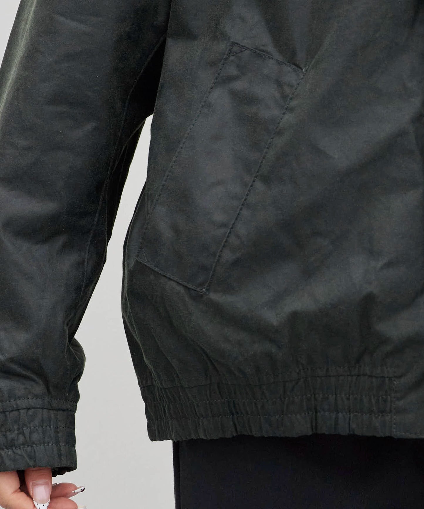 Barbour / blouson transport wax jacket