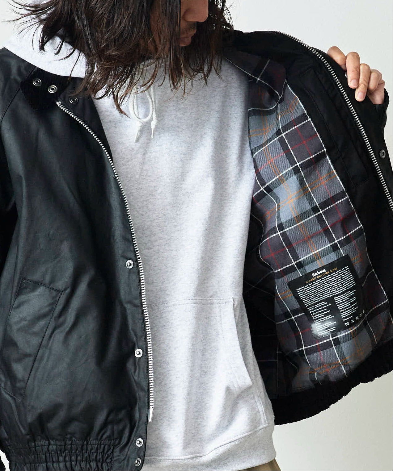 Barbour / blouson transport wax jacket