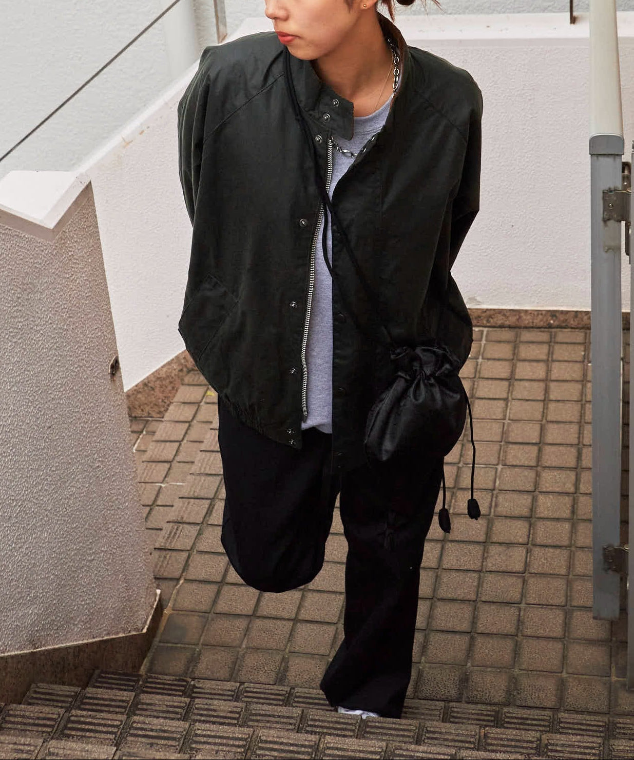 Barbour / blouson transport wax jacket