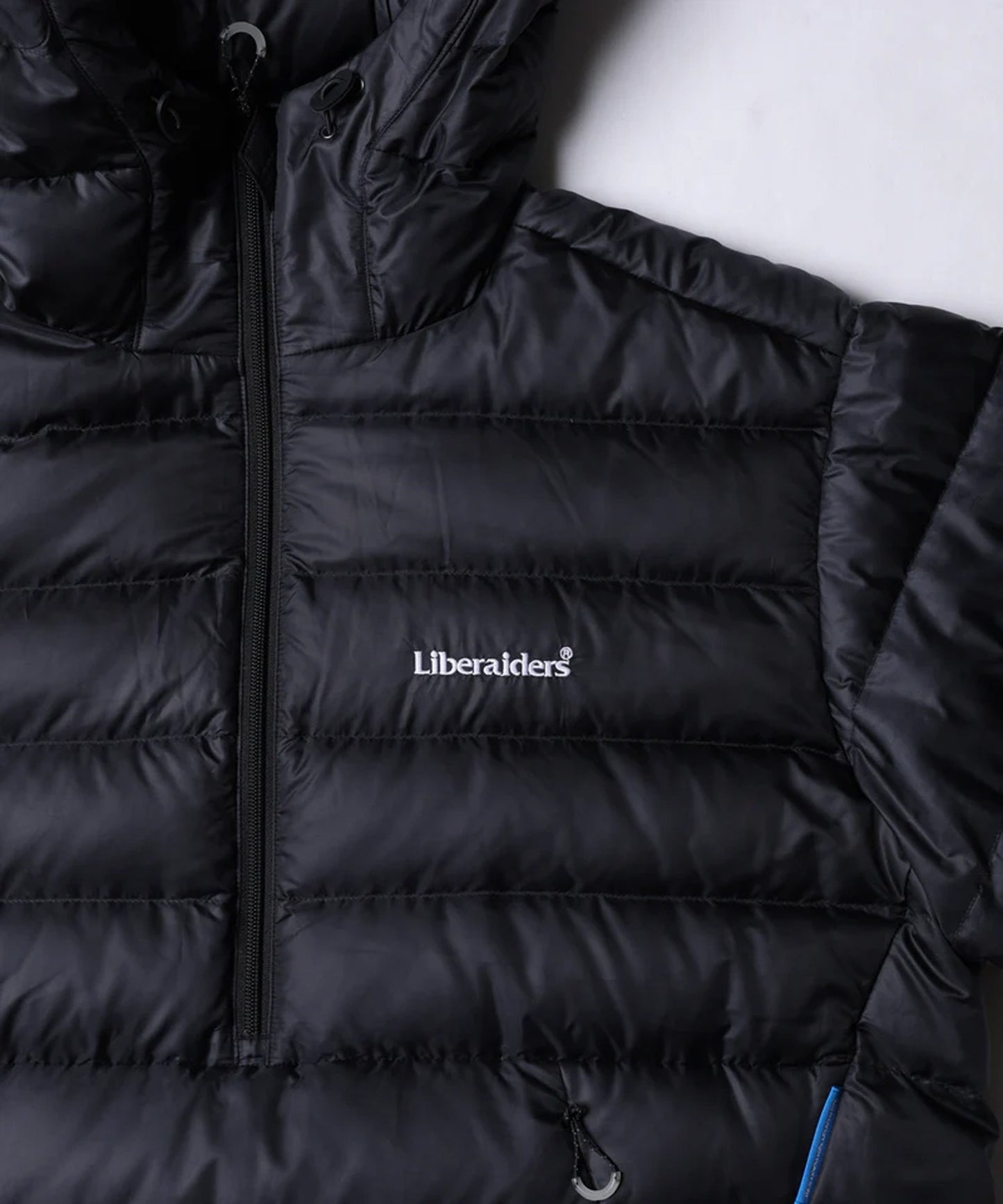 Liberaiders / DOWN HALF ZIP HOODIE