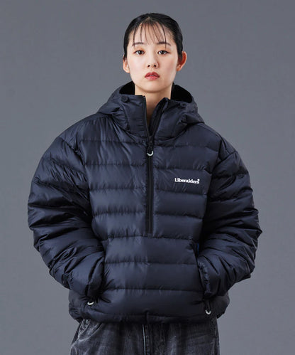 Liberaiders / DOWN HALF ZIP HOODIE