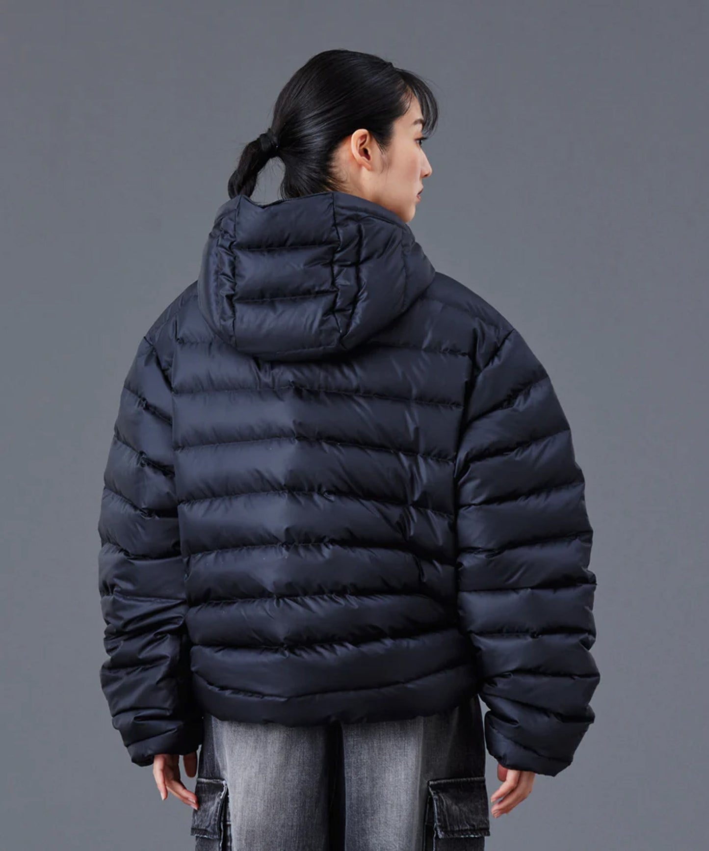 Liberaiders / DOWN HALF ZIP HOODIE