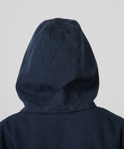 ALL RUNS / ダックコットン キルティングライナー フルジップフーデッドブルゾン