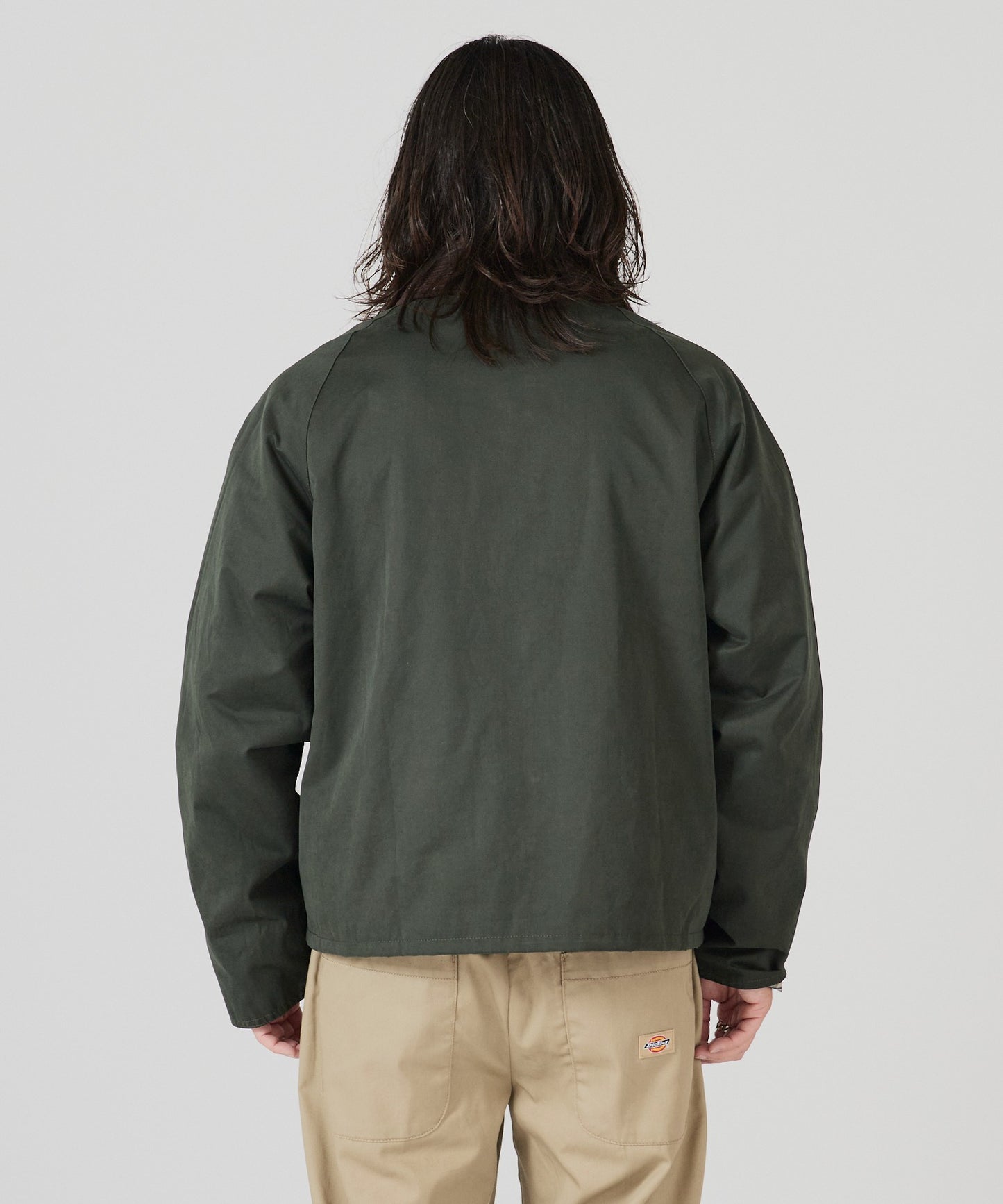 ALL RUNS / 襟コーデュロイ ピーチスキン ハンティングジャケット