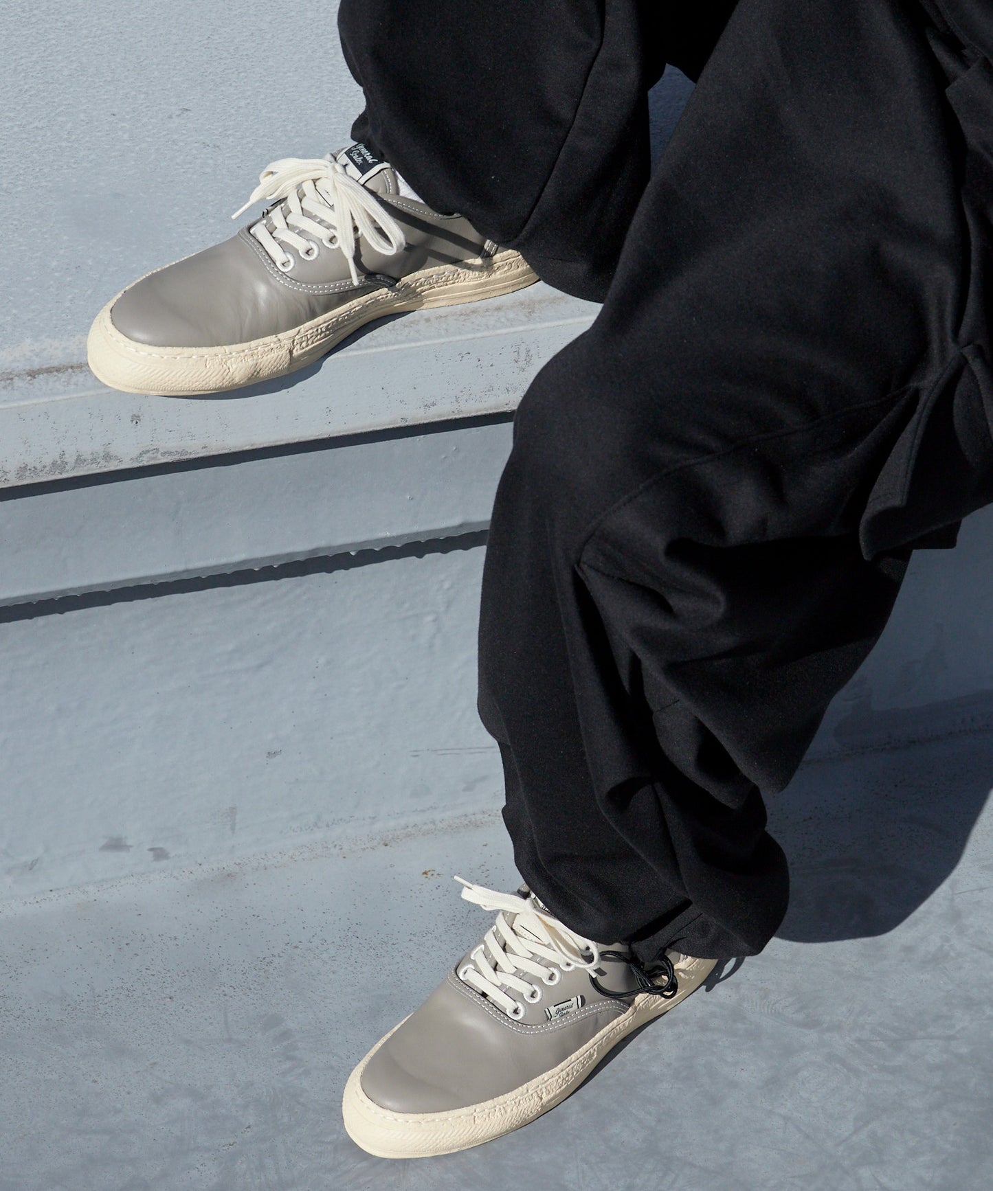 General Scale. Maison MIHARA YASUHIRO / KIEFER Leather Low-Top Sneakers