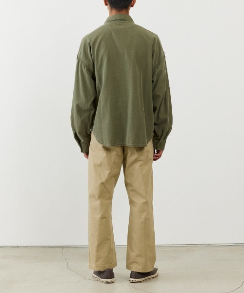 【4月旬下旬お届け】REMI RELIEF / WIDE MILITARY SHIRT