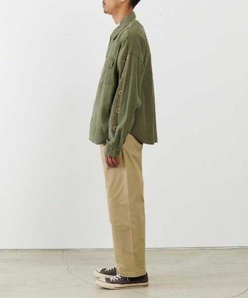 【4月旬下旬お届け】REMI RELIEF / WIDE MILITARY SHIRT