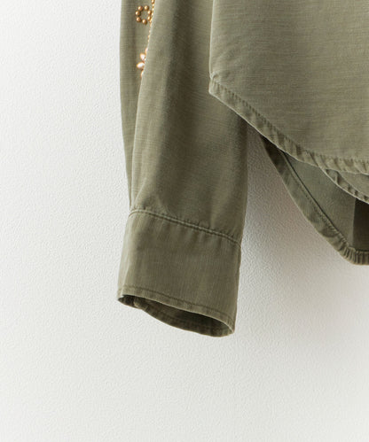 【4月旬下旬お届け】REMI RELIEF / WIDE MILITARY SHIRT