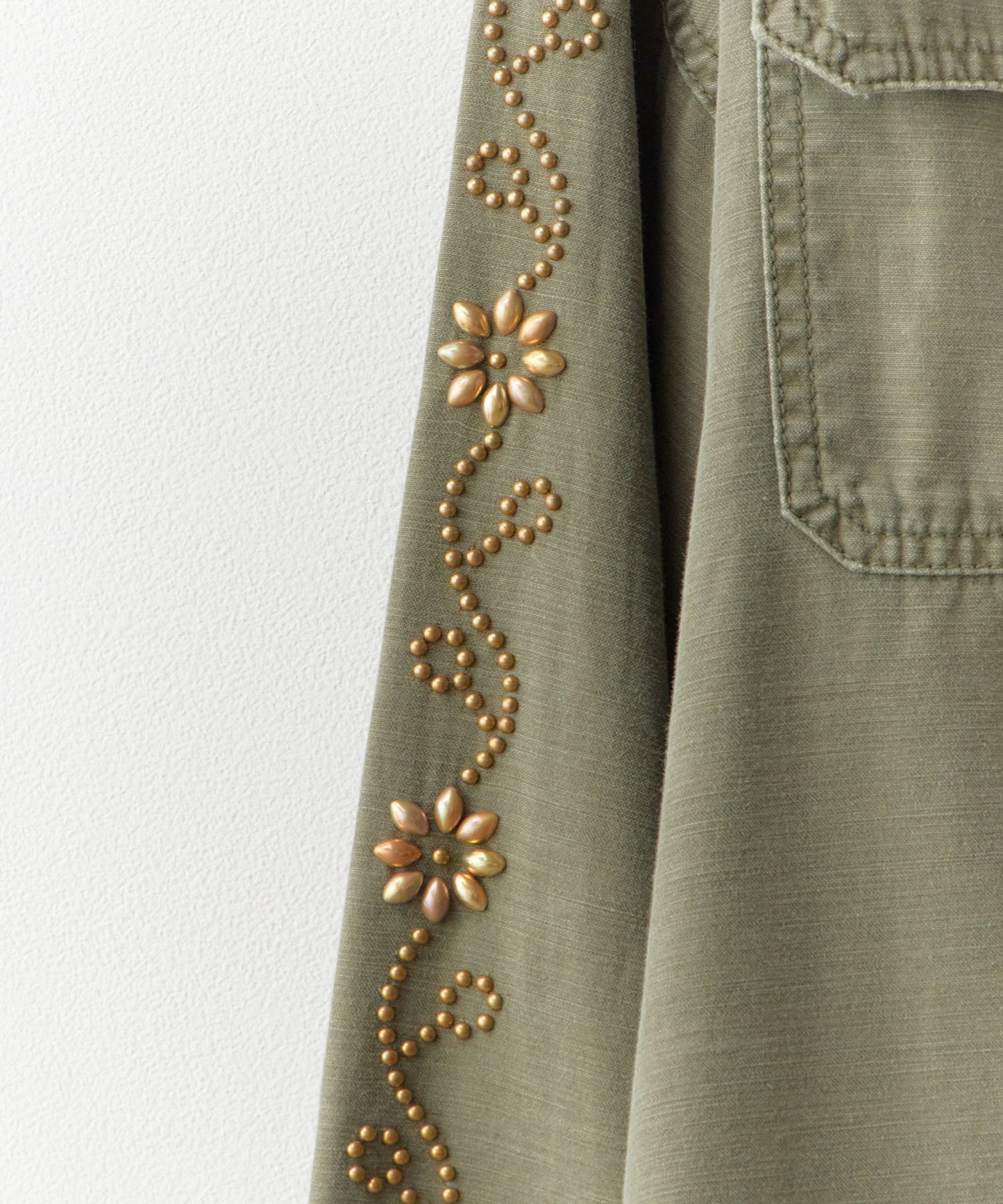 【4月旬下旬お届け】REMI RELIEF / WIDE MILITARY SHIRT