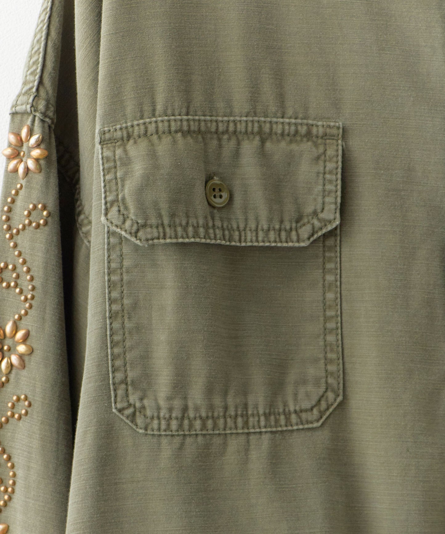 【4月旬下旬お届け】REMI RELIEF / WIDE MILITARY SHIRT