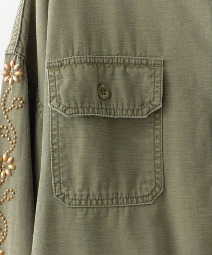 【4月旬下旬お届け】REMI RELIEF / WIDE MILITARY SHIRT