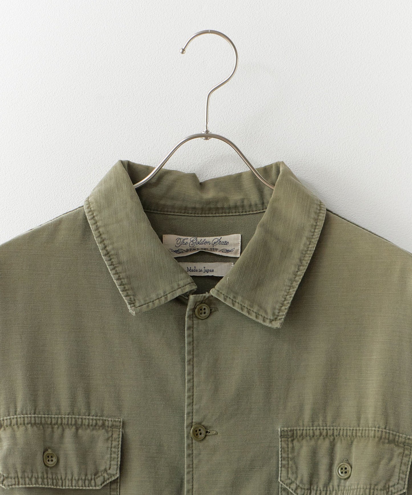【4月旬下旬お届け】REMI RELIEF / WIDE MILITARY SHIRT