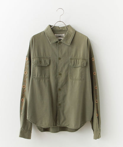 【4月旬下旬お届け】REMI RELIEF / WIDE MILITARY SHIRT