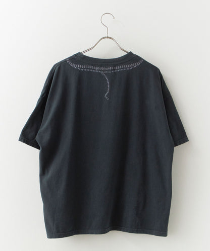 【4月旬下旬お届け】REMI RELIEF / HARD SP加工20/天竺BIGサイズT(naja)