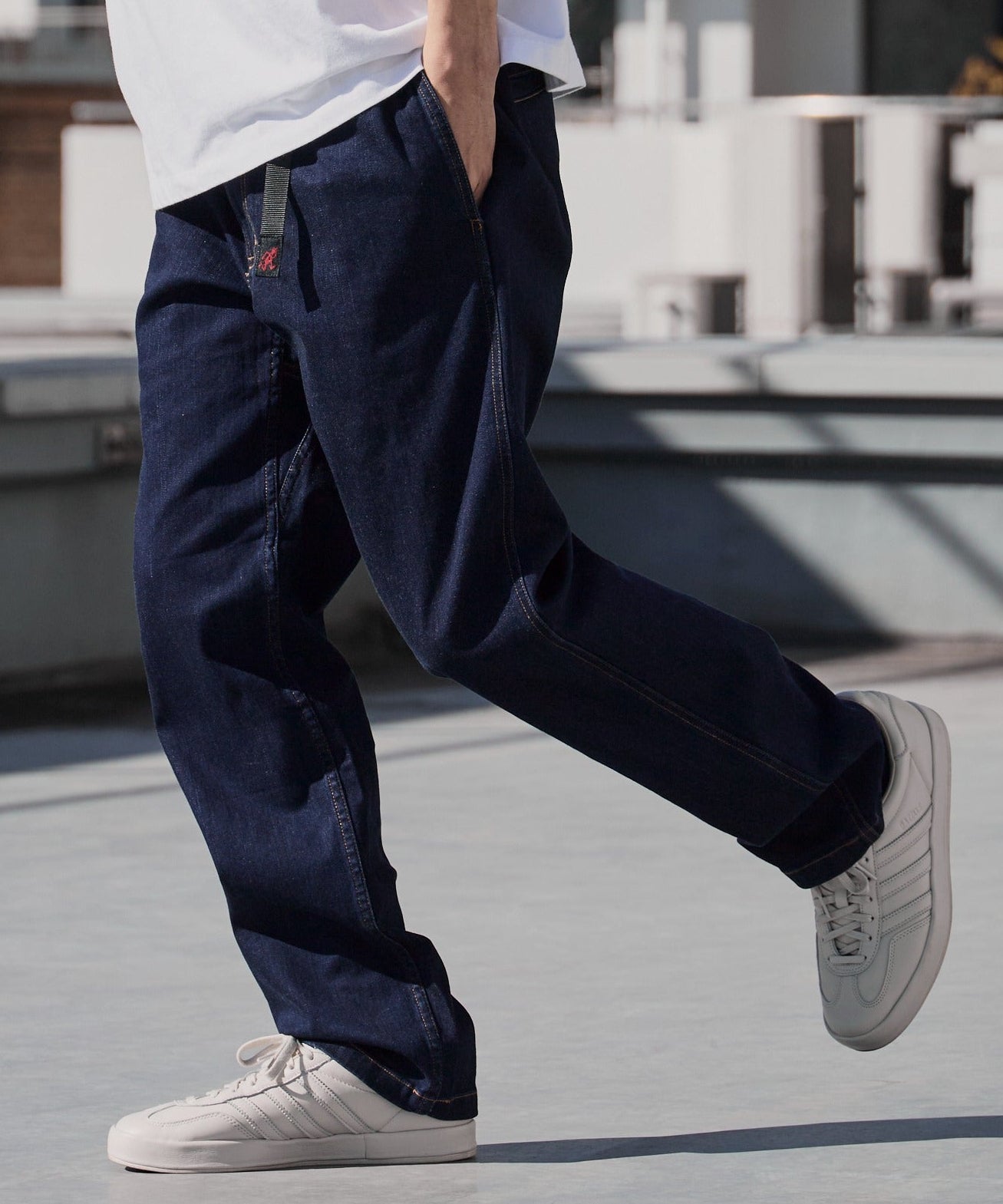 【2月中旬発送】Gramicci / STRETCH DENIM NN-PANT CROPPED