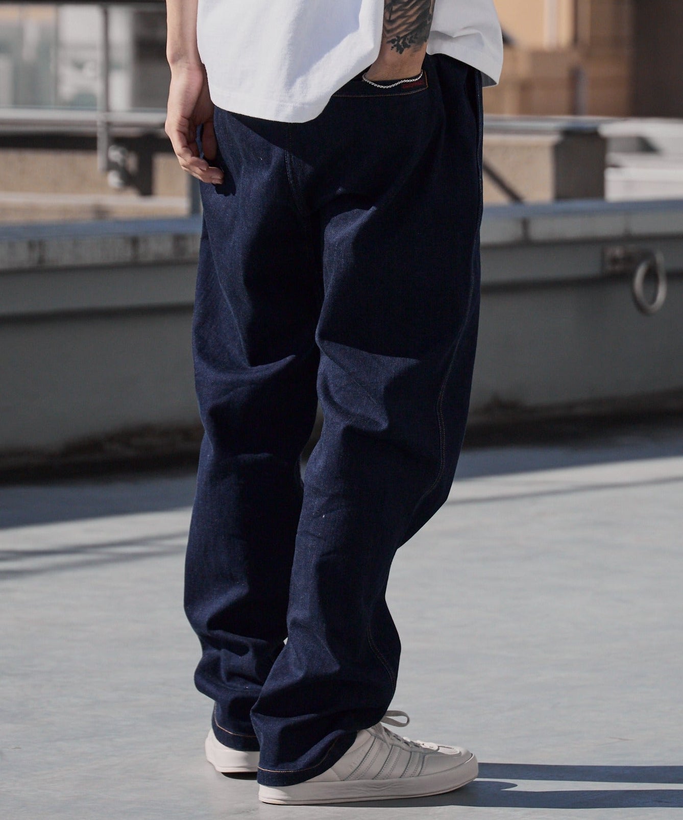 【2月中旬発送】Gramicci / STRETCH DENIM NN-PANT CROPPED