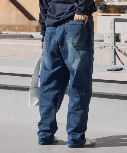 【2月中旬発送】Gramicci / STRETCH DENIM LOOSE TAPERED RIDGE PANT