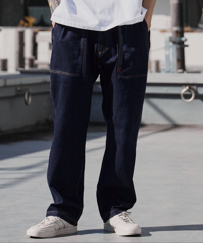 【2月中旬発送】Gramicci / STRETCH DENIM LOOSE TAPERED RIDGE PANT
