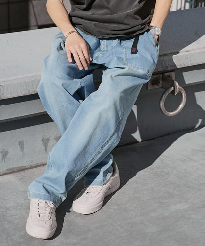 【2月中旬発送】Gramicci / STRETCH DENIM LOOSE TAPERED RIDGE PANT