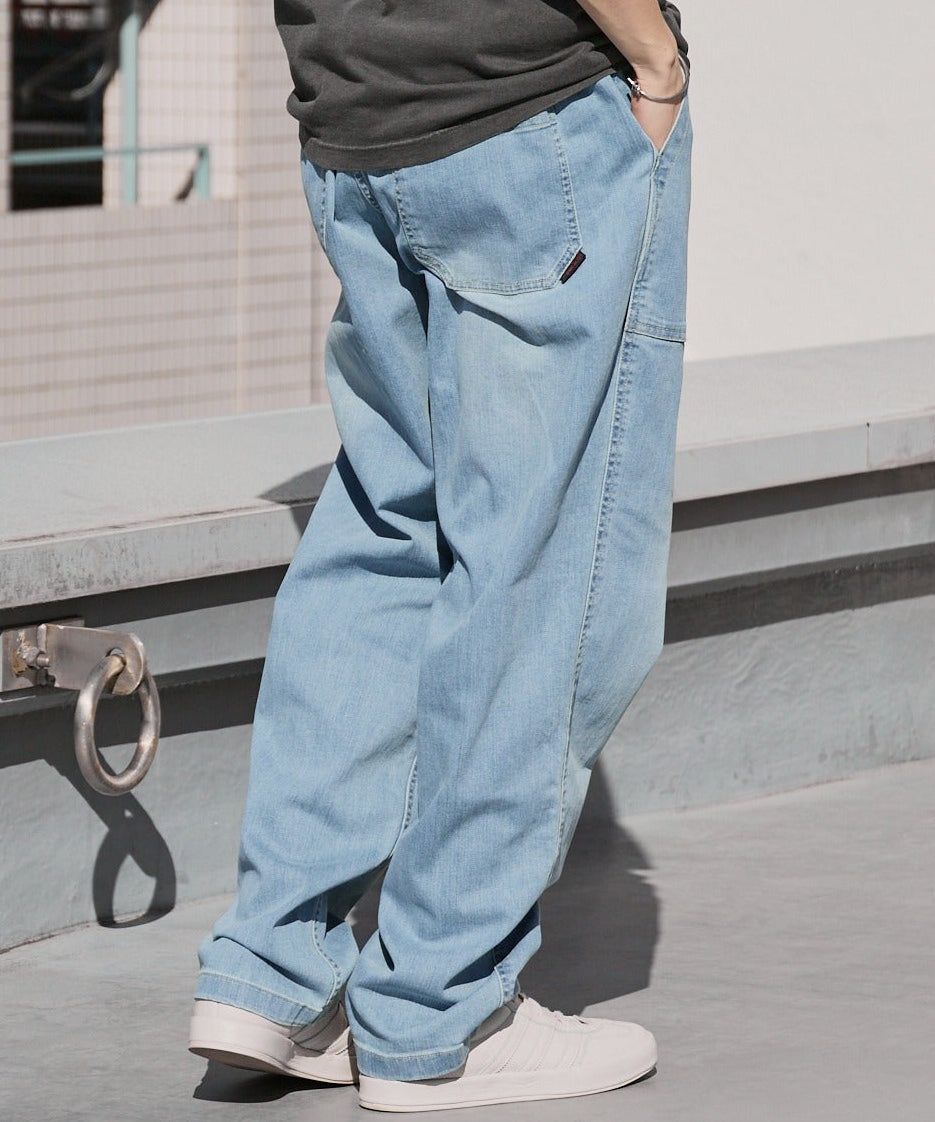 Gramicci / STRETCH DENIM LOOSE TAPERED RIDGE PANT