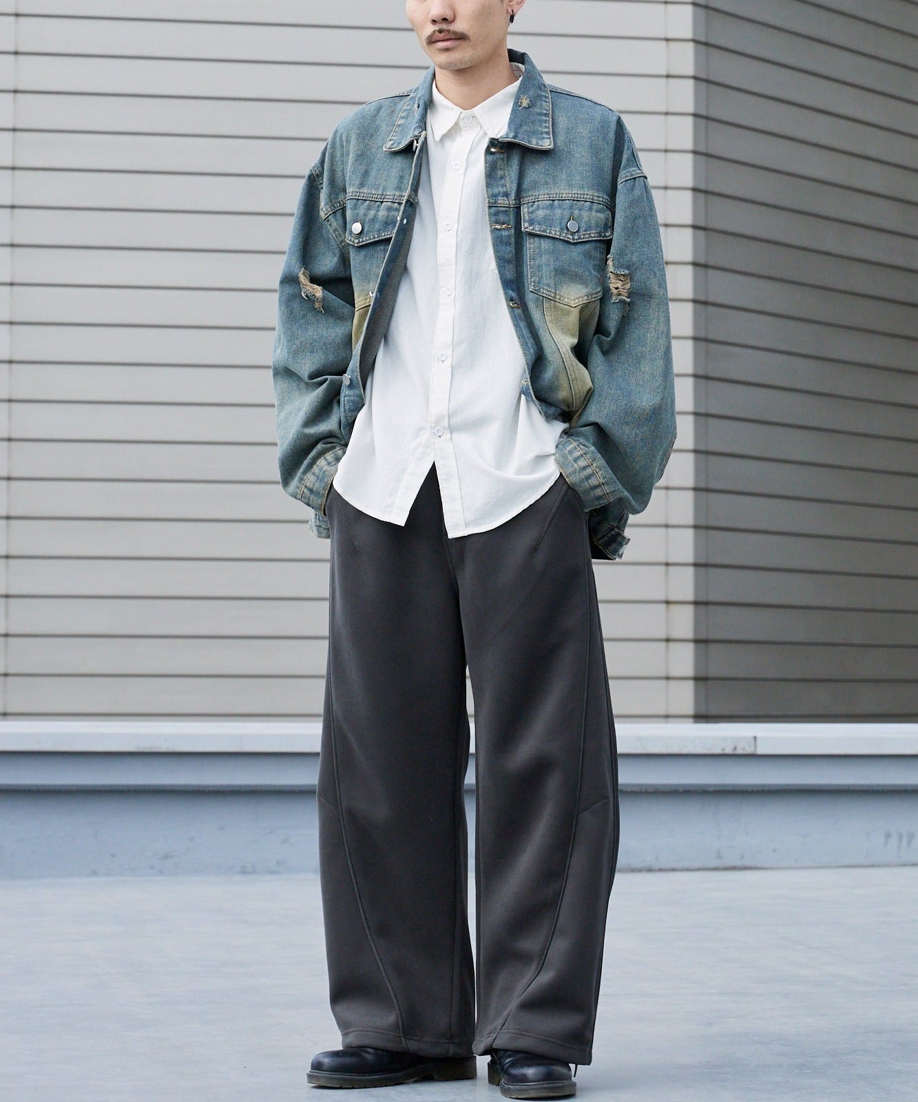 ALL RUNS / カーブシルエット イージースウェットパンツ