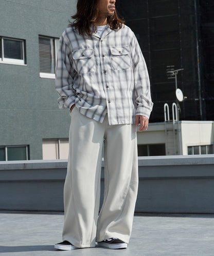 ALL RUNS / カーブシルエット イージースウェットパンツ