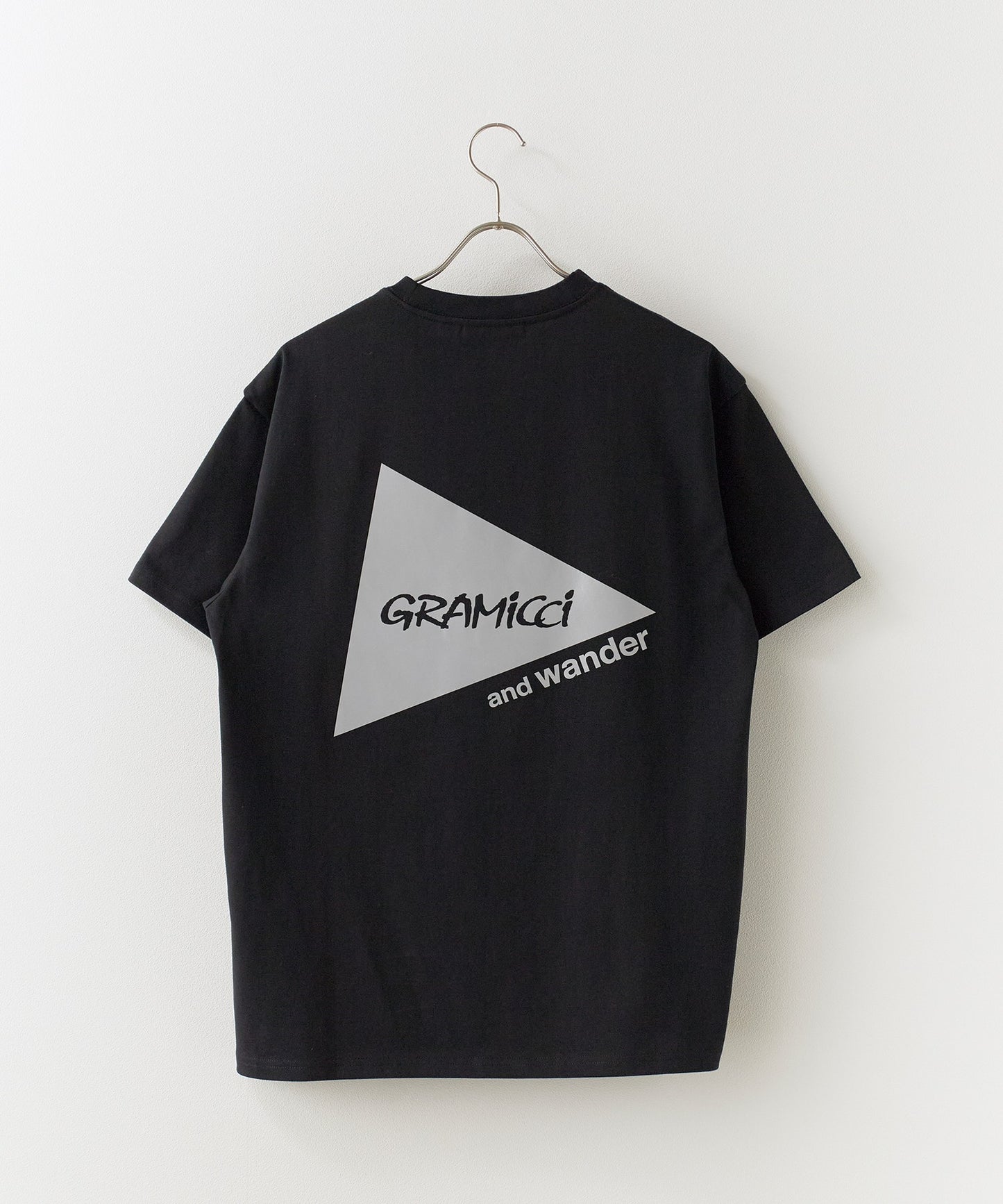 and wander × Gramicci / backprint S/S tee