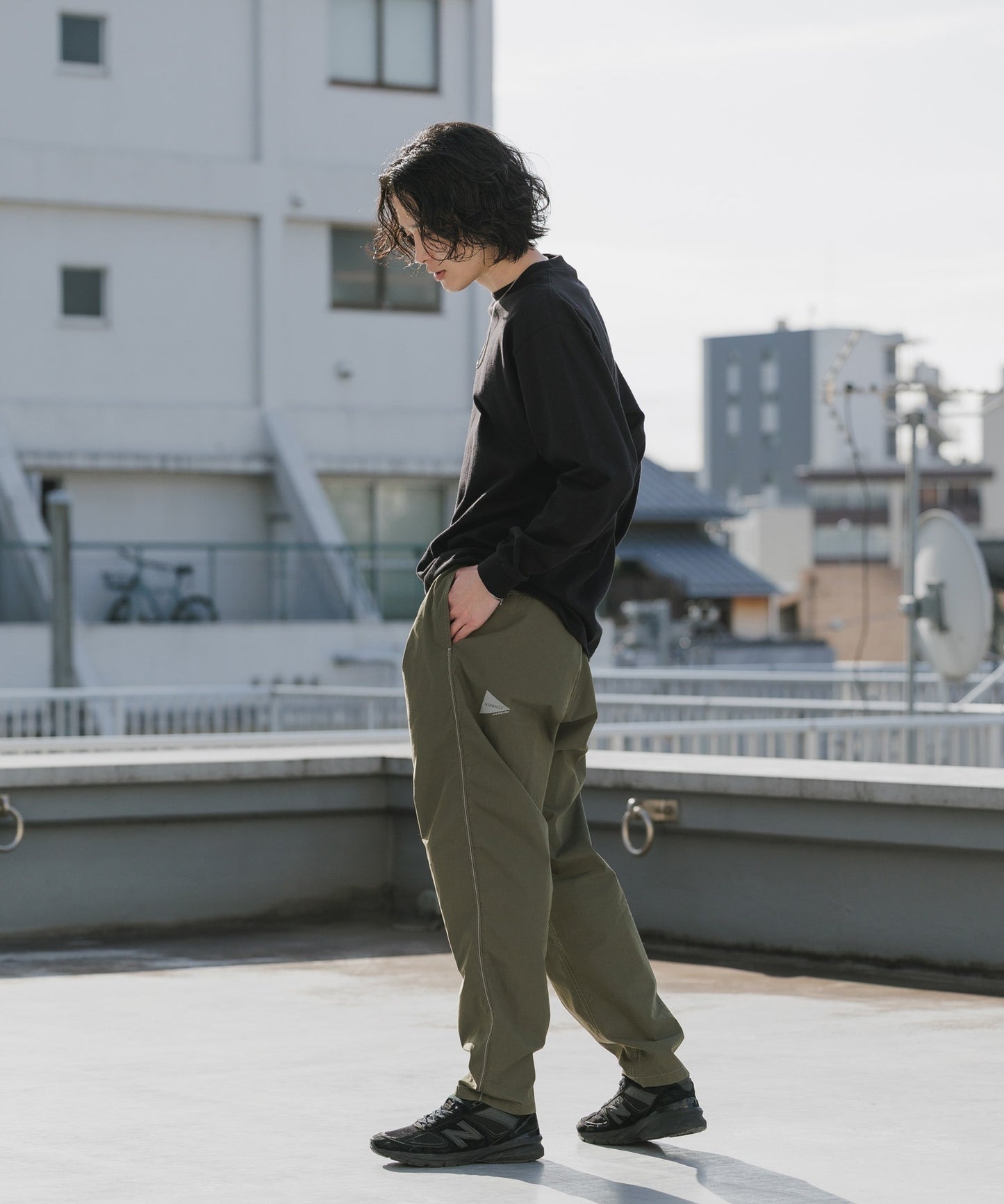 and wander × Gramicci / C/N climbing pant
