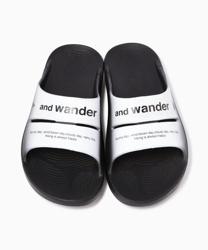 and wander × OOFOS / OOahh recovery sandal