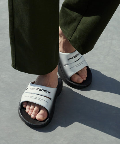 and wander × OOFOS / OOahh recovery sandal