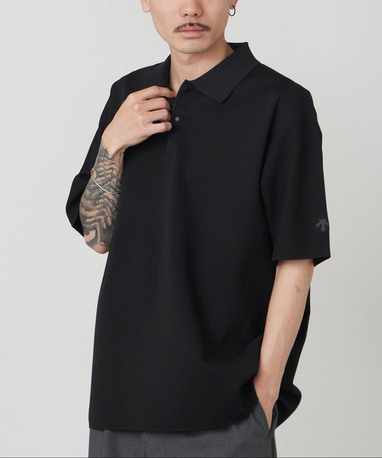トップス ALTERRAIN FUSIONKNIT POLO SHIRT L DESCENTE ALLTERRAIN / FUSIONKNIT POLO SHIRT – ROOP TOKYO