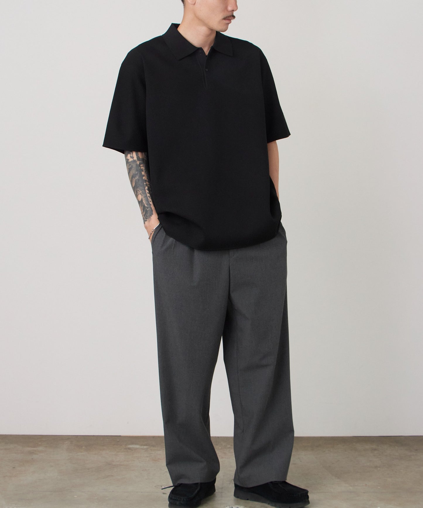 DESCENTE ALLTERRAIN / FUSIONKNIT POLO SHIRT