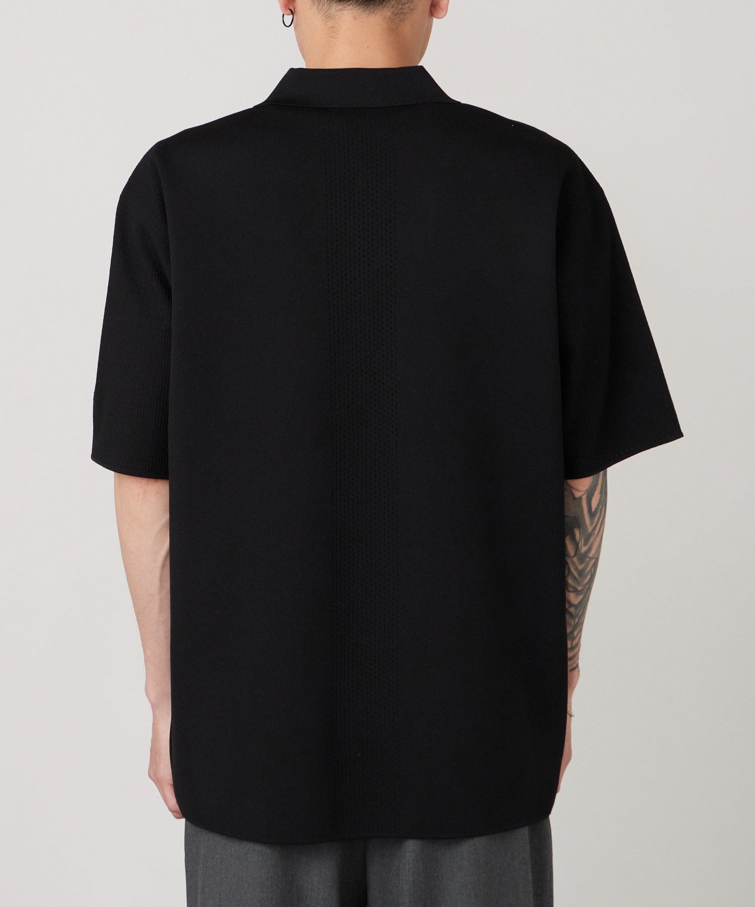 トップス ALTERRAIN FUSIONKNIT POLO SHIRT L デサント オルテライン DESCENTE ALLTERRAIN フュージョンニット