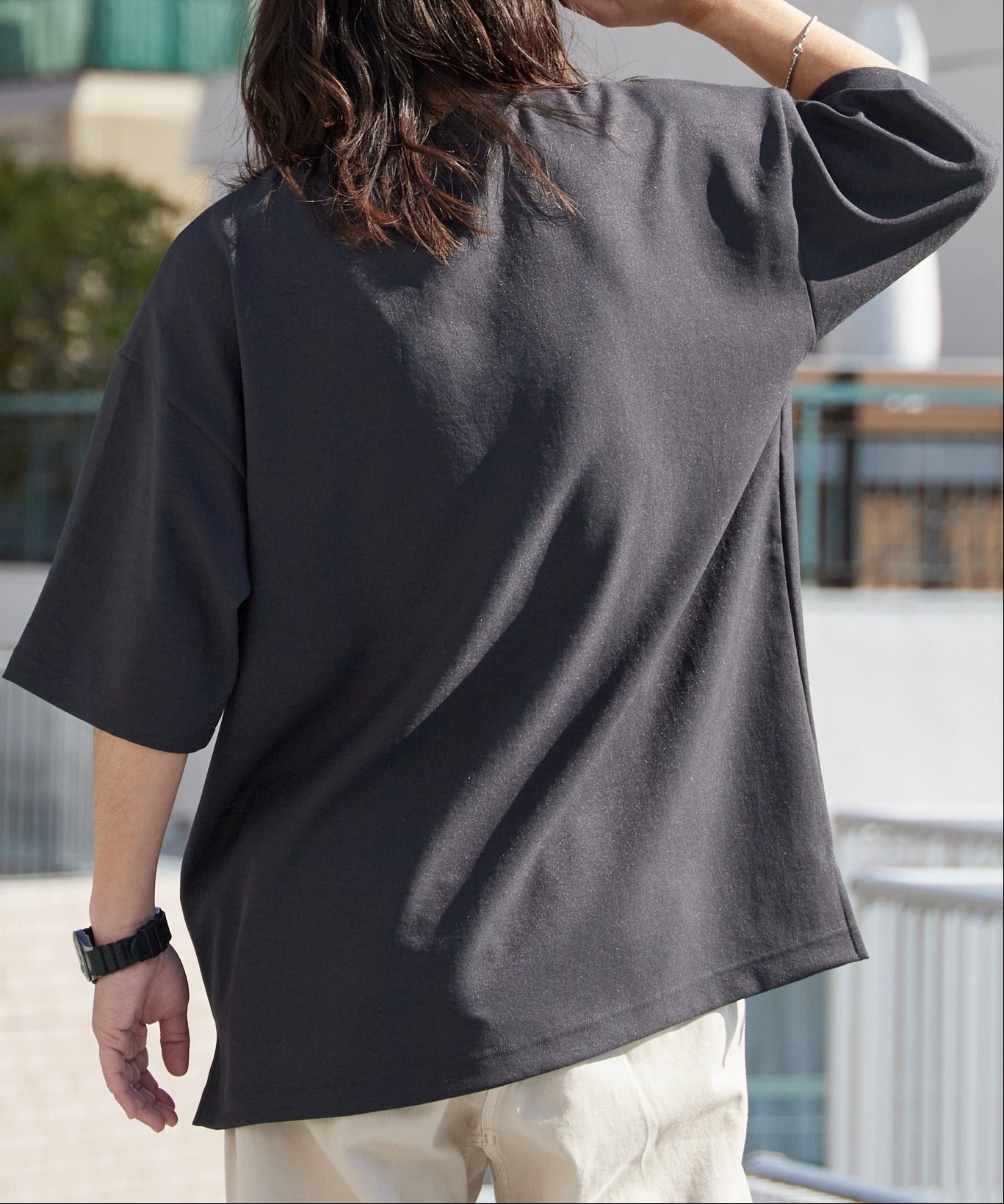 DESCENTE ALLTERRAIN / STRETCH TWILL H/S T-SHIRT