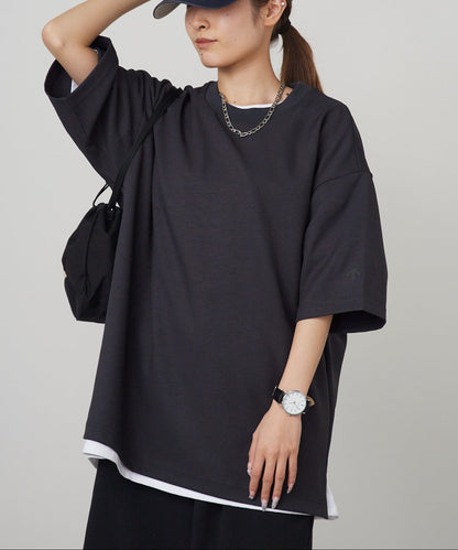 DESCENTE ALLTERRAIN / STRETCH TWILL H/S T-SHIRT