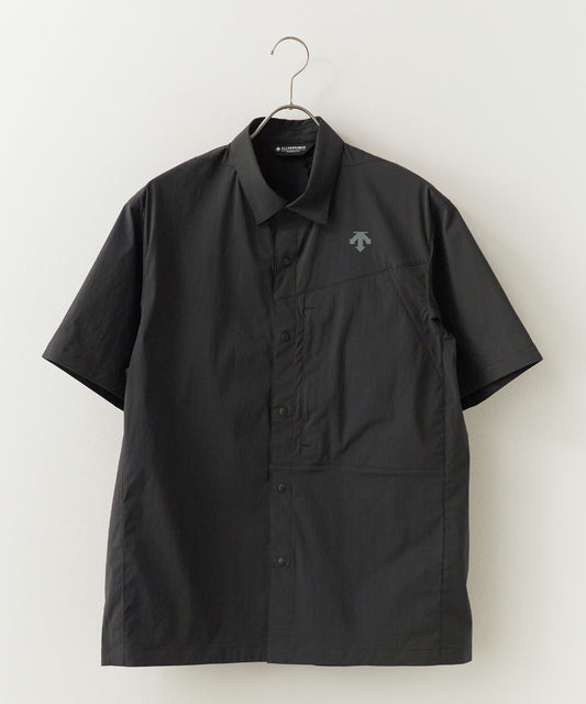 DESCENTE ALLTERRAIN / WIND SHELL H/S SHIRT PB.