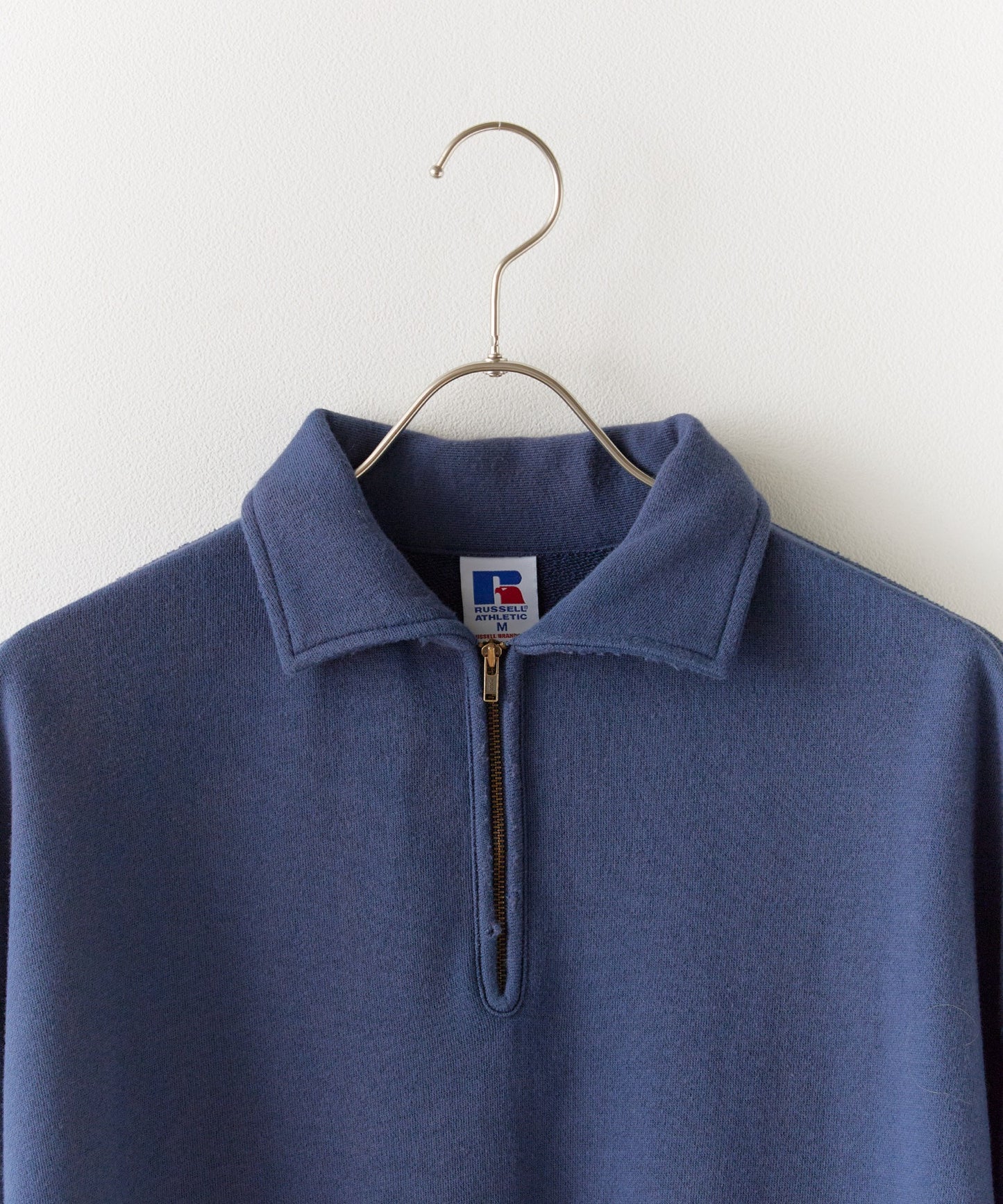 Russell Athletic / VTG Tri-Blend Sweat Half Zip