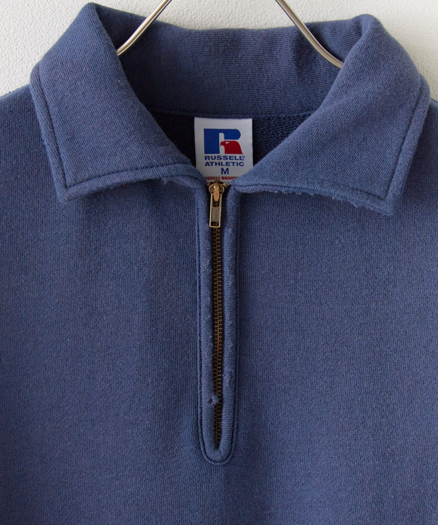 Russell Athletic / VTG Tri-Blend Sweat Half Zip