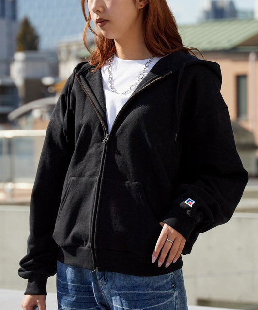 Russell Athletic / Soft Loop Back Sweat Zip Hoodie