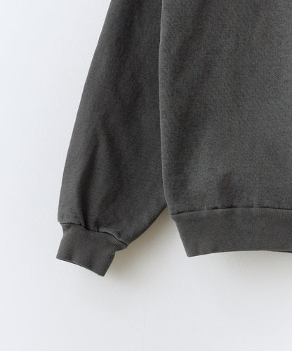 MINE / PIGMENT/GARMENT DYE SWEAT CREW 14oz