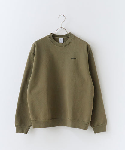 MINE / PIGMENT/GARMENT DYE SWEAT CREW 14oz