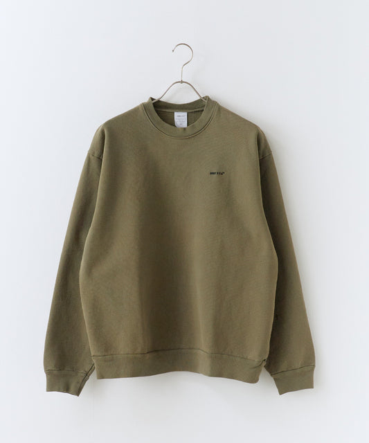 MINE / PIGMENT/GARMENT DYE SWEAT CREW 14oz