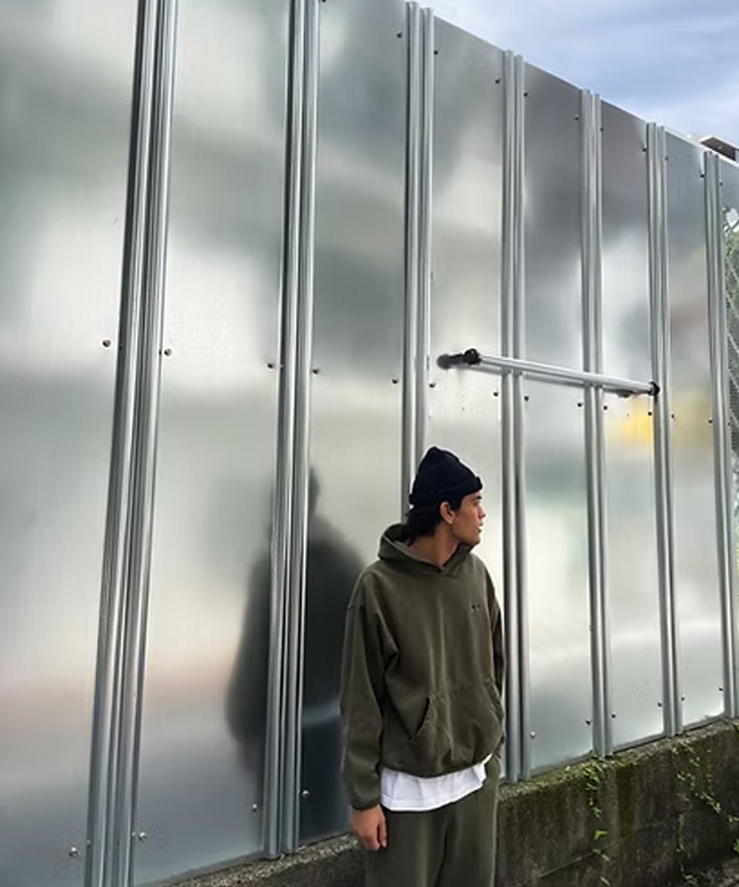 MINE / PIGMENT/GARMENT DYE SWEAT HOODIE 14oz