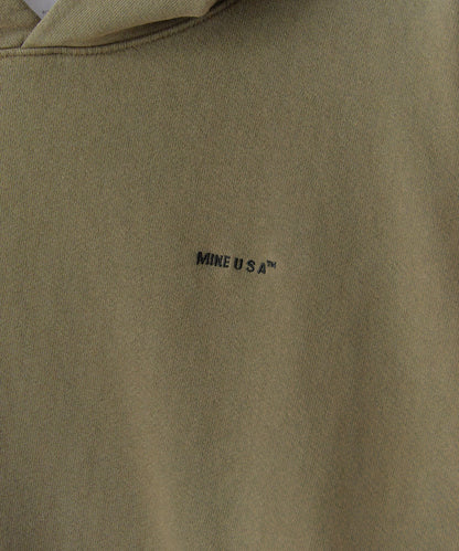 MINE / PIGMENT/GARMENT DYE SWEAT HOODIE 14oz