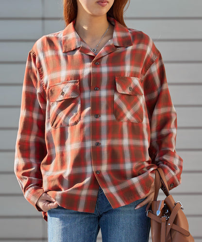 BIG MAC / OPEN COLLAR L/S SHIRTS